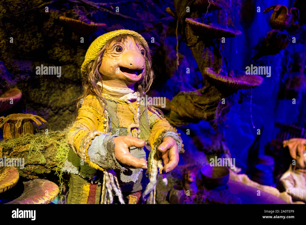 The Dark Crystal: Age of Resistance Exhibition at the BFI Southbank, London, UK Stock Photo