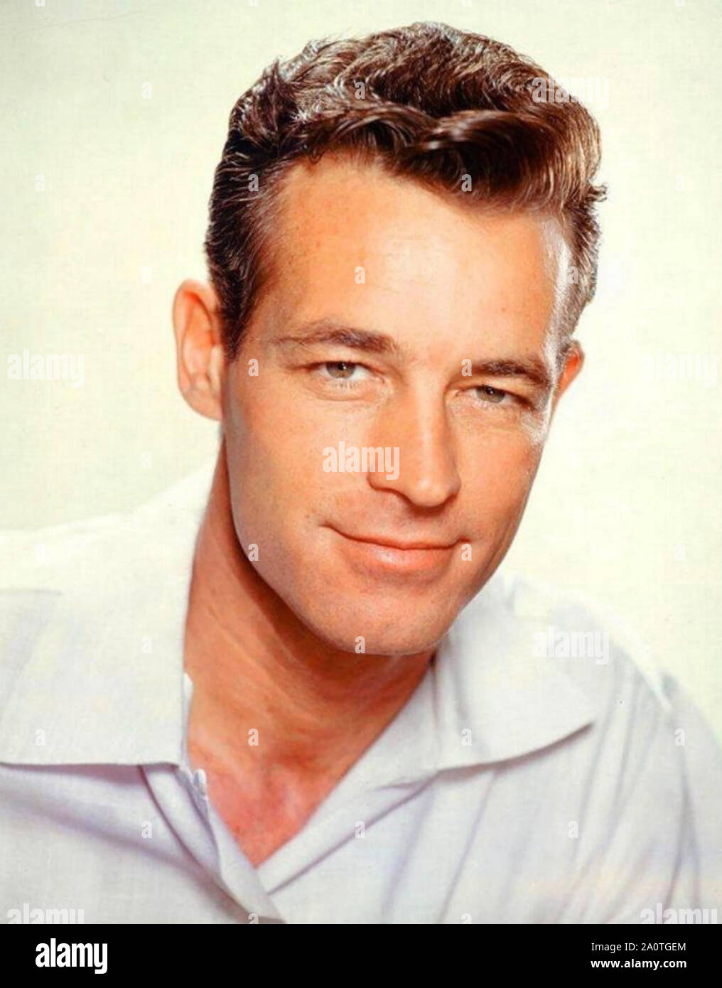 Guy Madison, Virginia Leith / On the Threshold of Space 1956 directed by  Robert D. Webb Stock Photo - Alamy