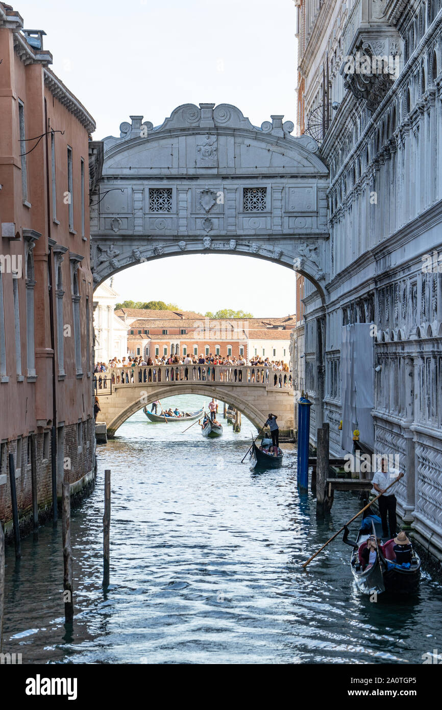 Bridge of sighs, Venice, Italy Stock Photo