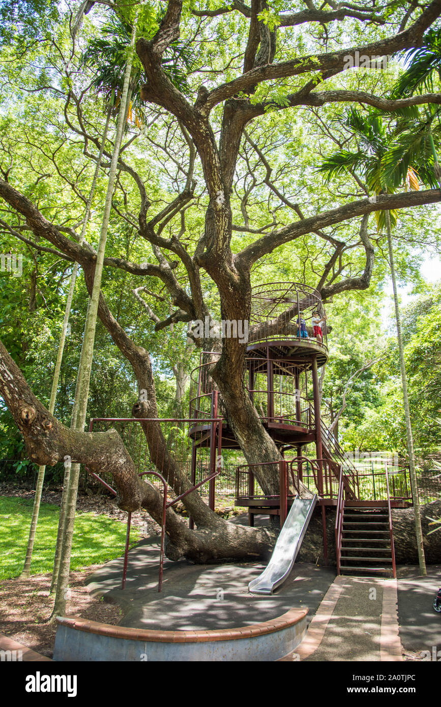 Darwin,NT,AustraliaNovember 30, 2017 Children's playground built