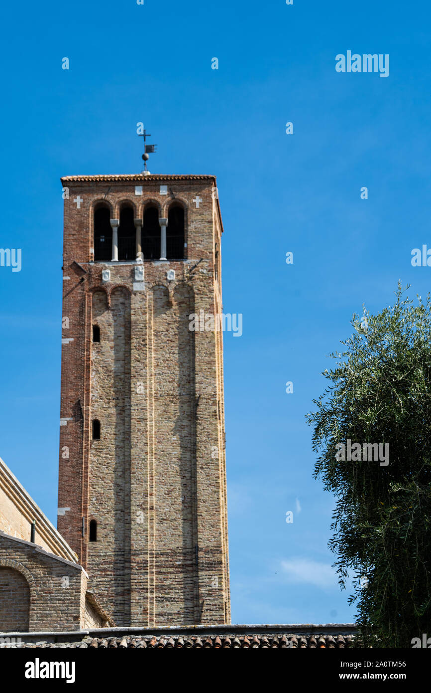 Torcello Cathedral - Church of Santa Maria Assunta (basilica di Santa Maria Assunta), Torcello, Italy Stock Photo
