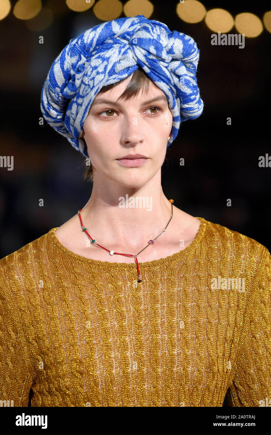 Milan Italy 21st Sep 2019 Milan Fashion Week Women Spring