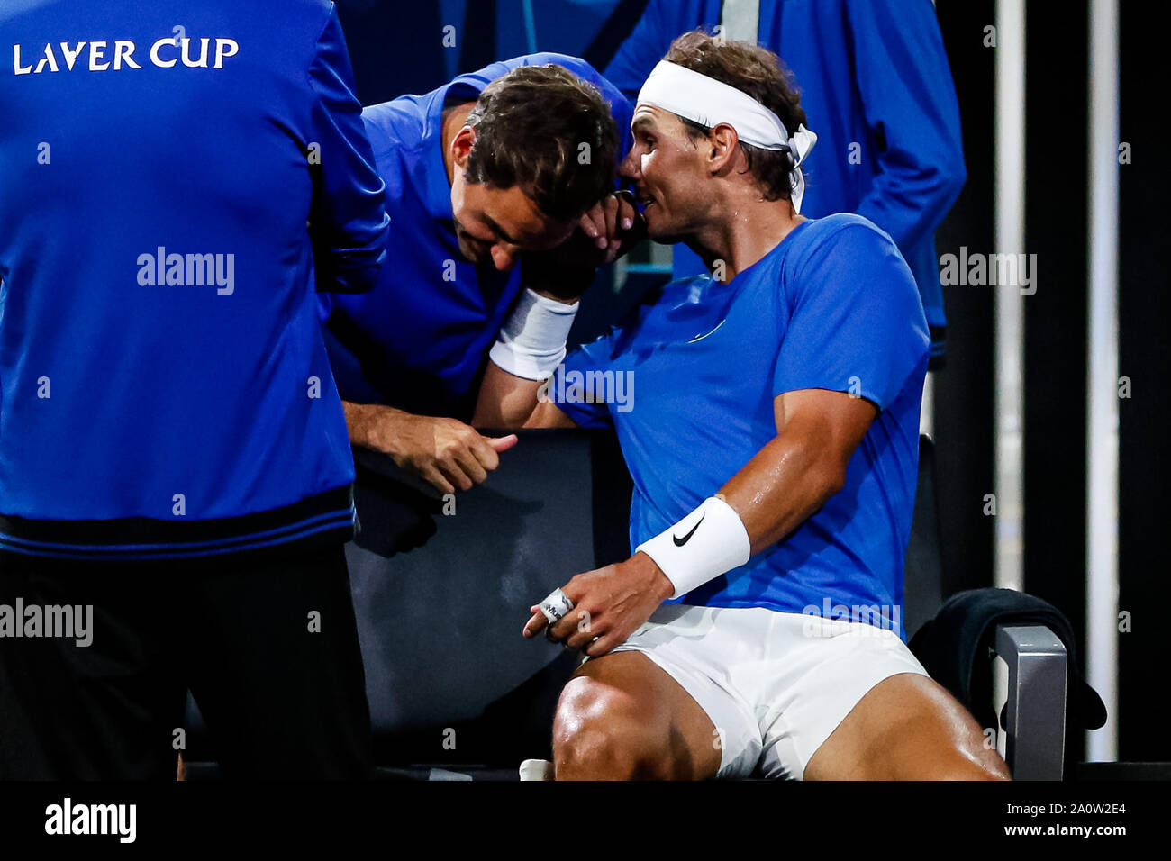 Roger federer rafael nadal laver cup hi-res stock photography and images -  Page 2 - Alamy