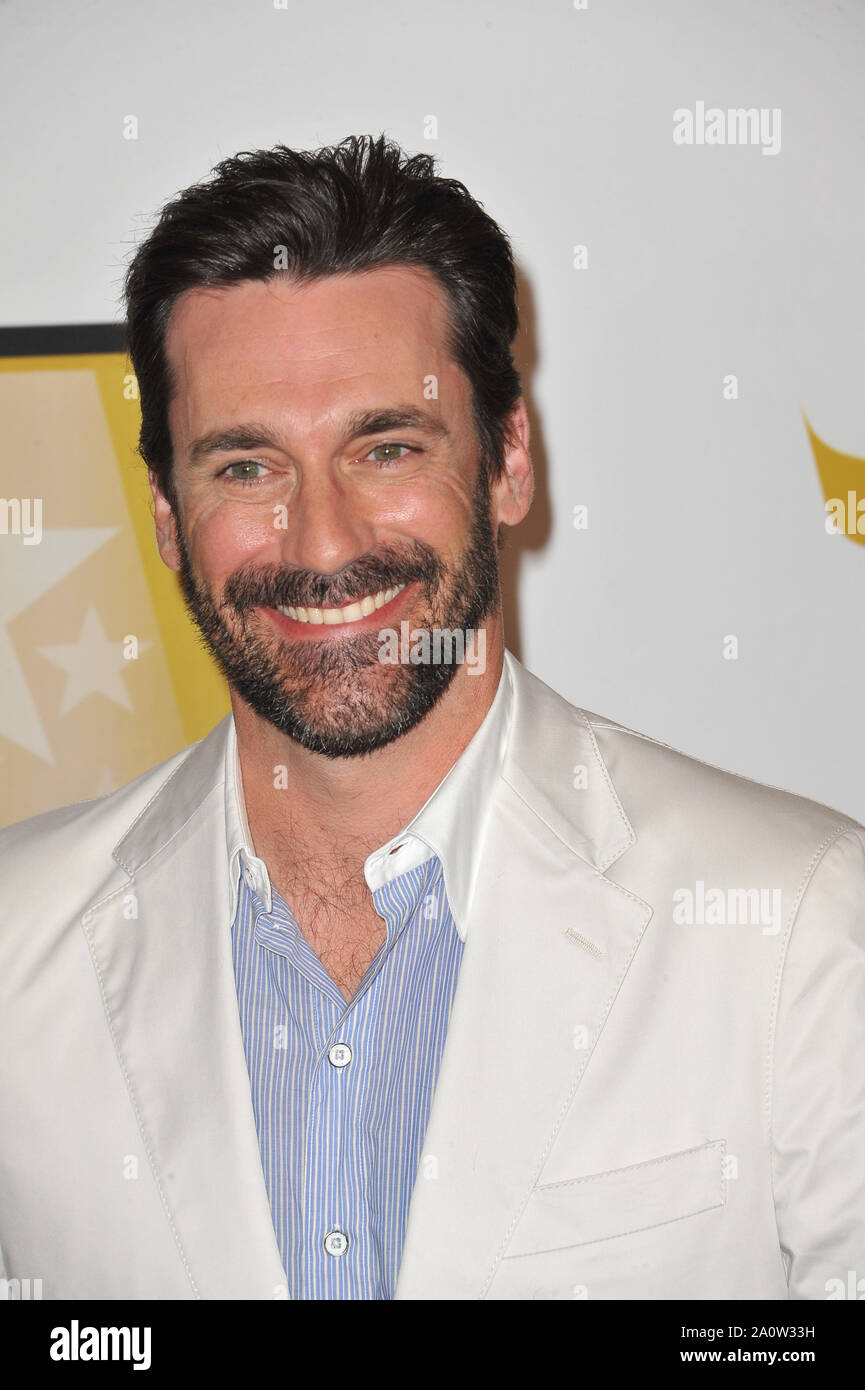 LOS ANGELES, CA. June 20, 2011: Jon Hamm at the inaugural Critics' Choice Television Awards, presented by the Broadcast Television Journalists Association, at the Beverly Hills Hotel. © 2011 Paul Smith / Featureflash Stock Photo