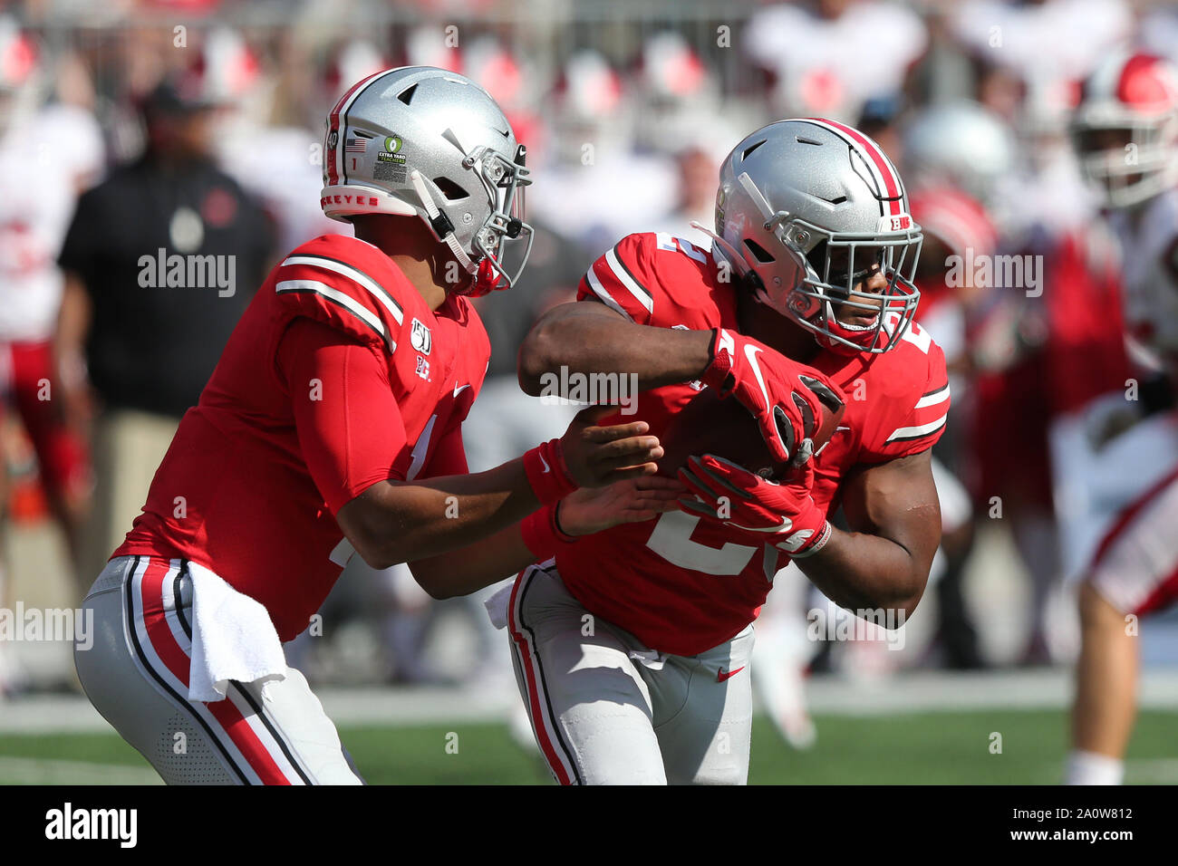 Justin Fields Ohio State High Resolution Stock Photography And Images Alamy