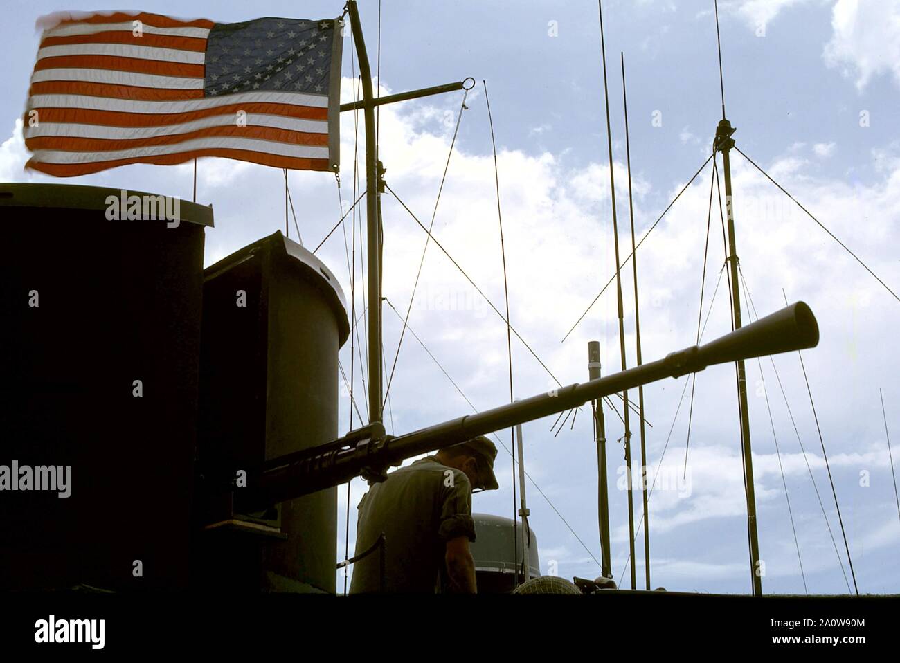 USA Vietnam-Krieg / Vietnam War - CCB Command and Control Boat Stock ...