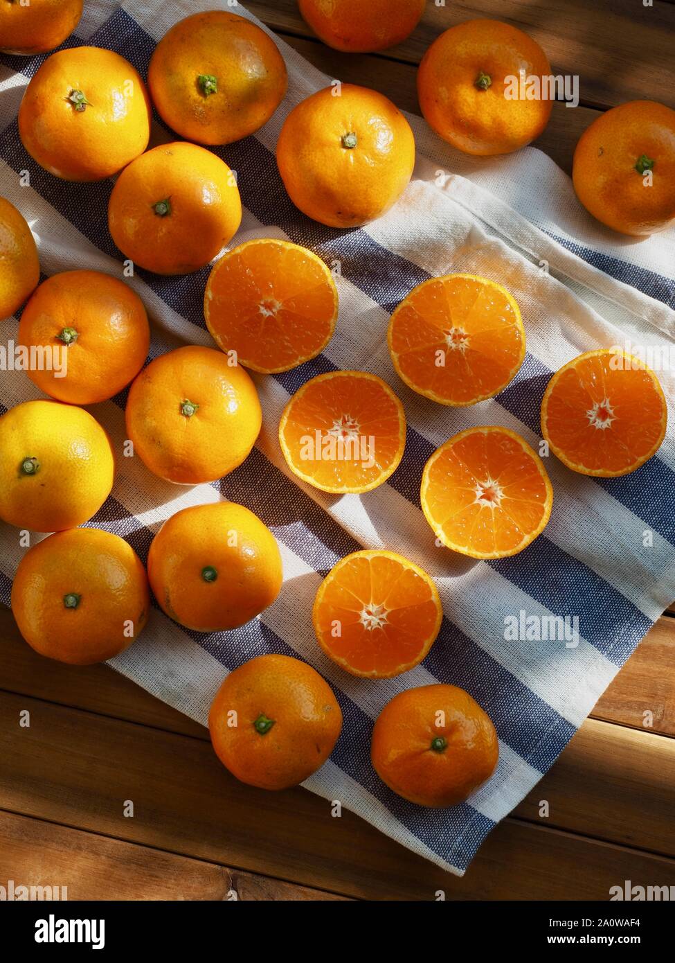 Fresh Korean fruit Jeju citrus, mandarin, tangerine Stock Photo Alamy