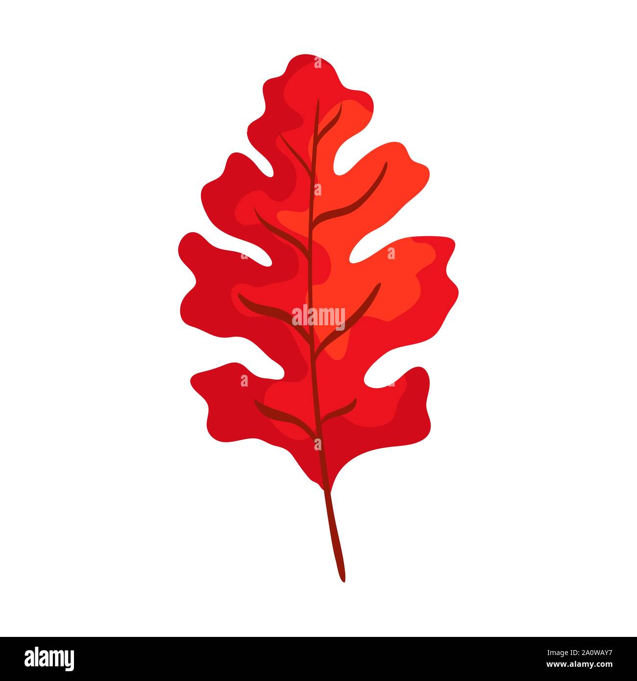 season autumn leaf isolated icon Stock Vector Image & Art - Alamy