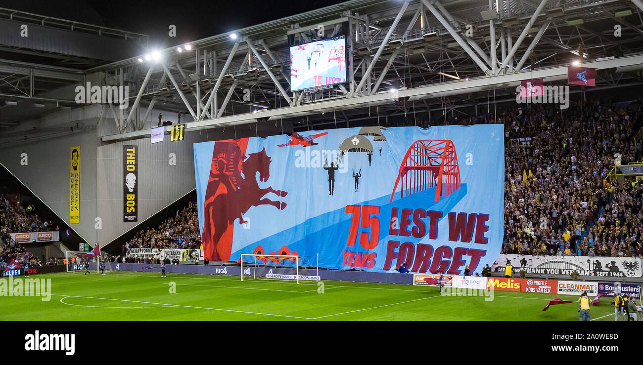 Arnhem Netherlands 21st Sep 2019 Arnhem Vitesse Fortuna