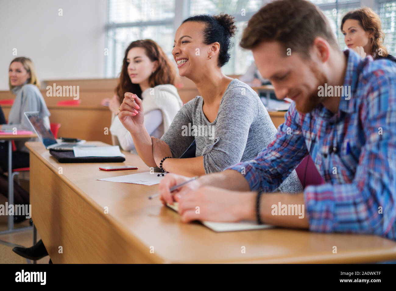 Group multicultural students learn hi-res stock photography and images ...