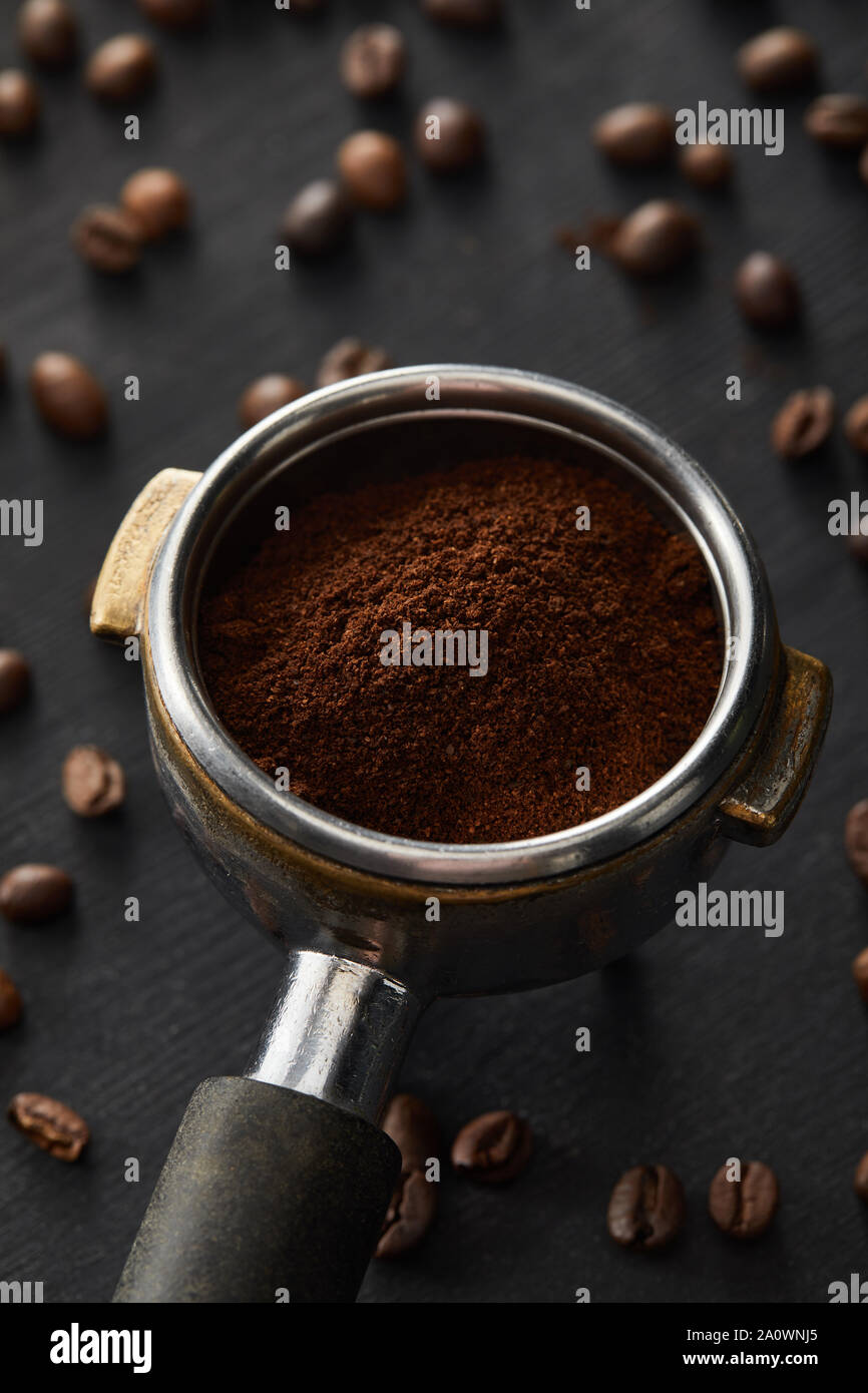 fresh ground coffee