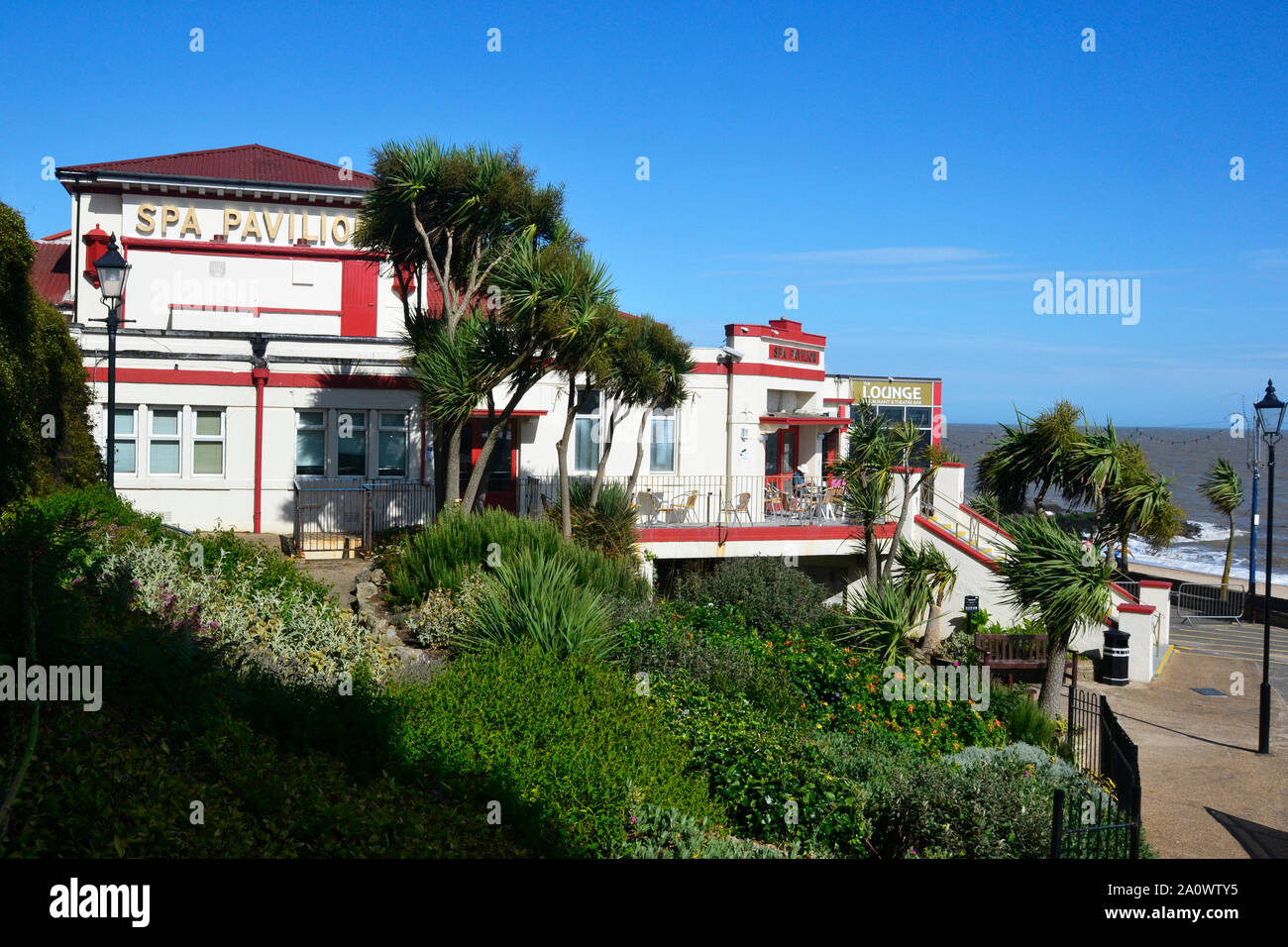 The Spa Pavilion, Felixstowe Seafront, Suffolk, UK Stock Photo Alamy