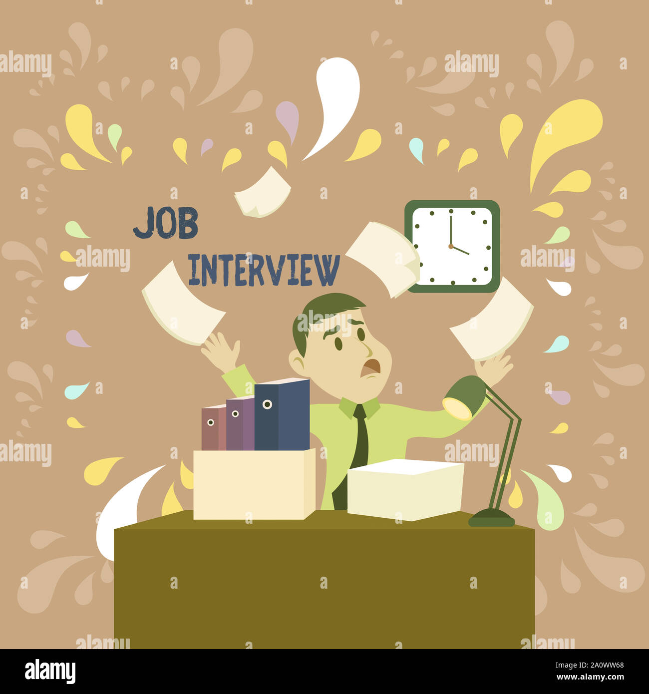 Word Writing Text Job Interview Business Photo Showcasing