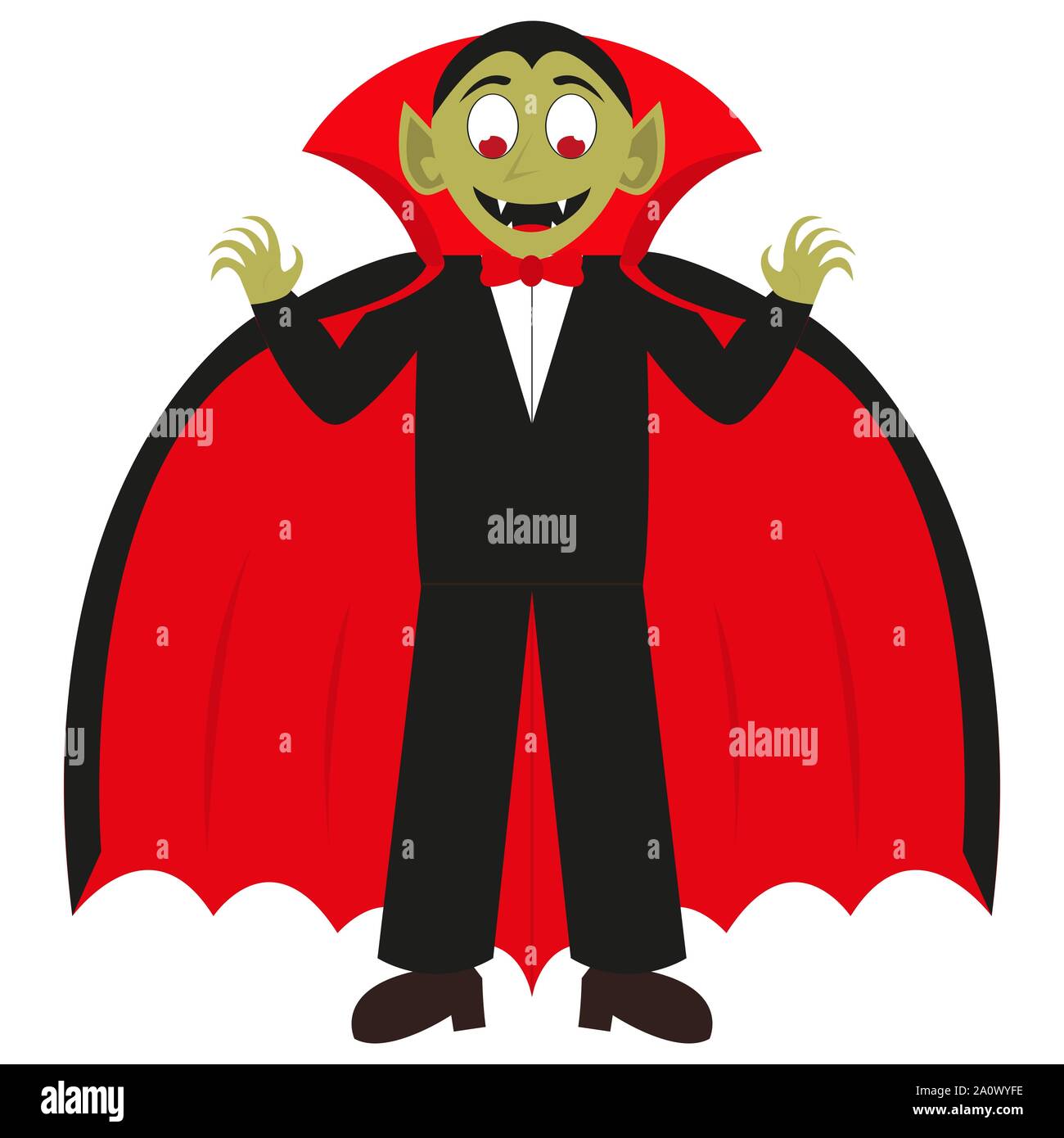 Cartoon vampire hi-res stock photography and images - Alamy