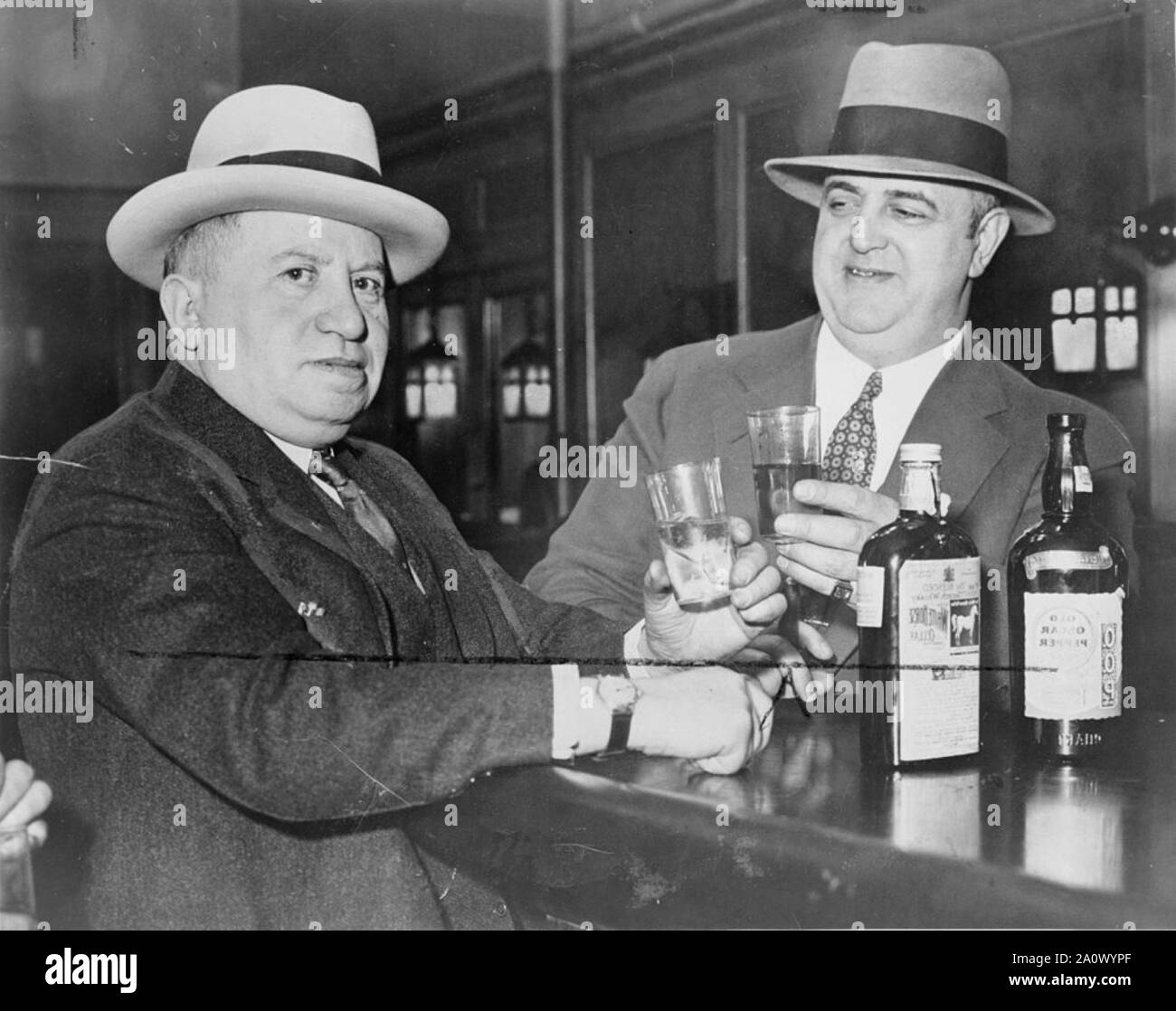 Prohibition times in America in the 30s Stock Photo