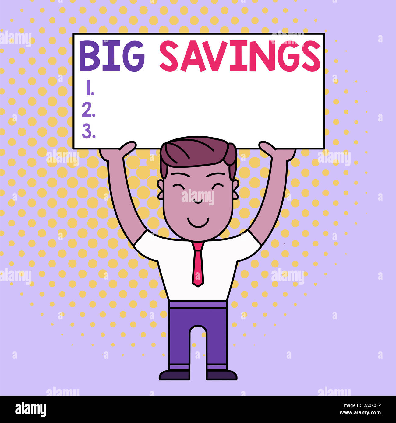 Conceptual hand writing showing Big Savings. Concept meaning income not ...