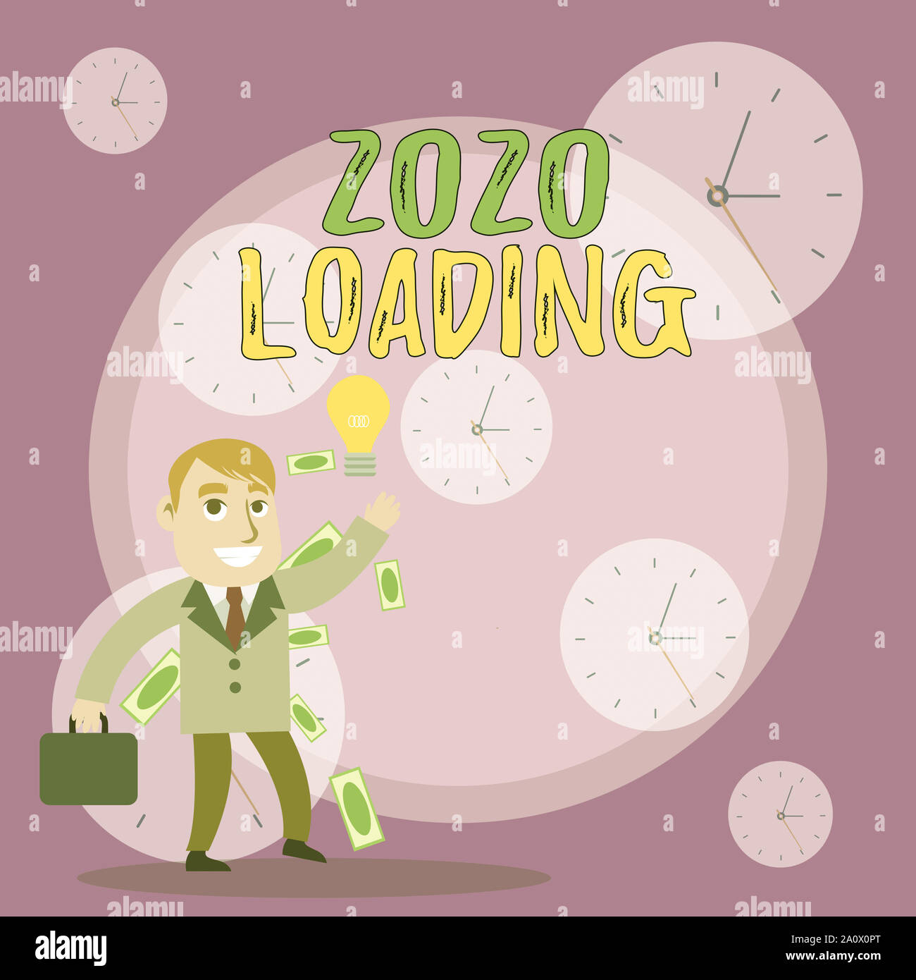 Writing note showing 2020 Loading. Business concept for Advertising the ...