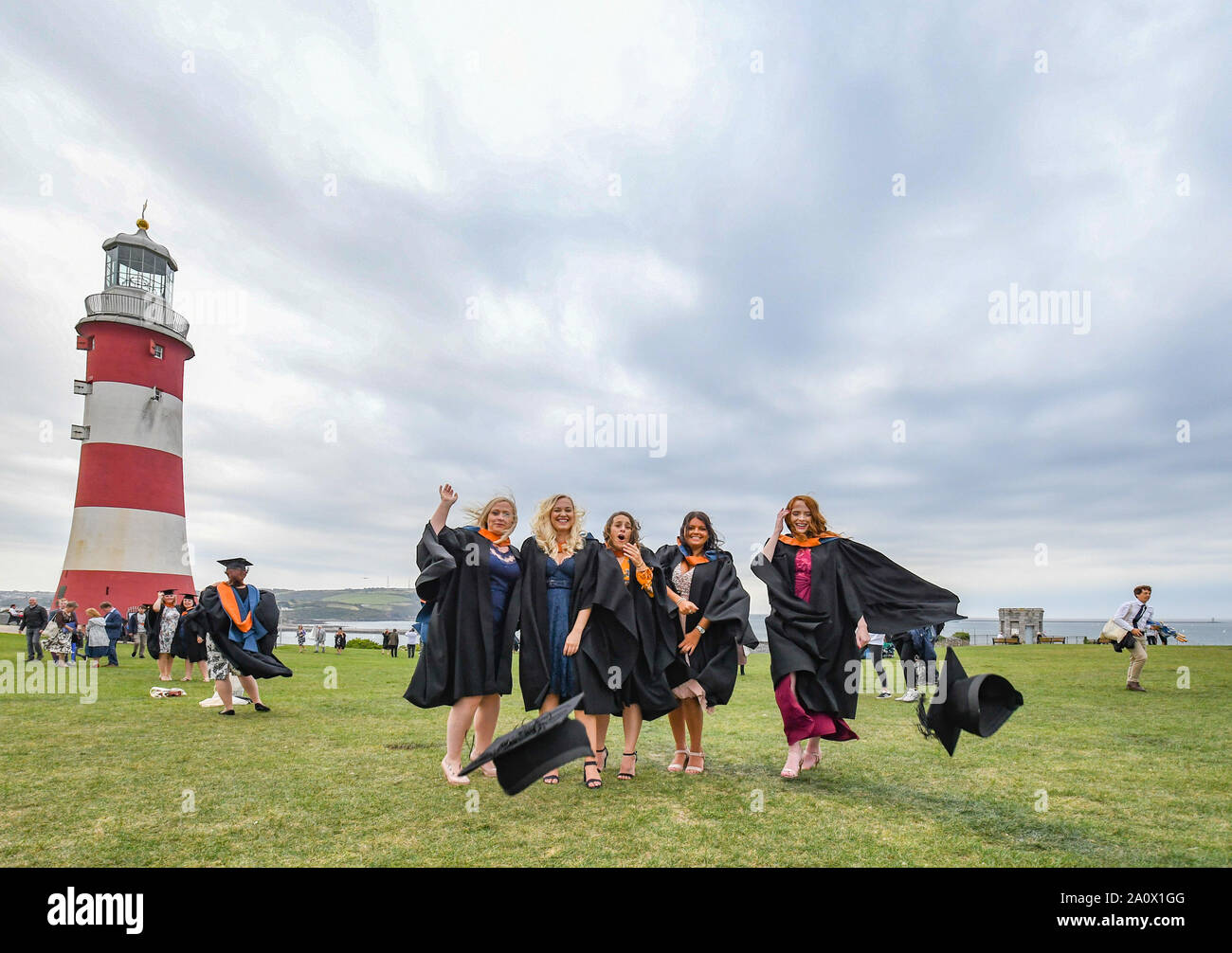 Plymouth, UK. 21st September 2019. "Hats on the Hoe". The next