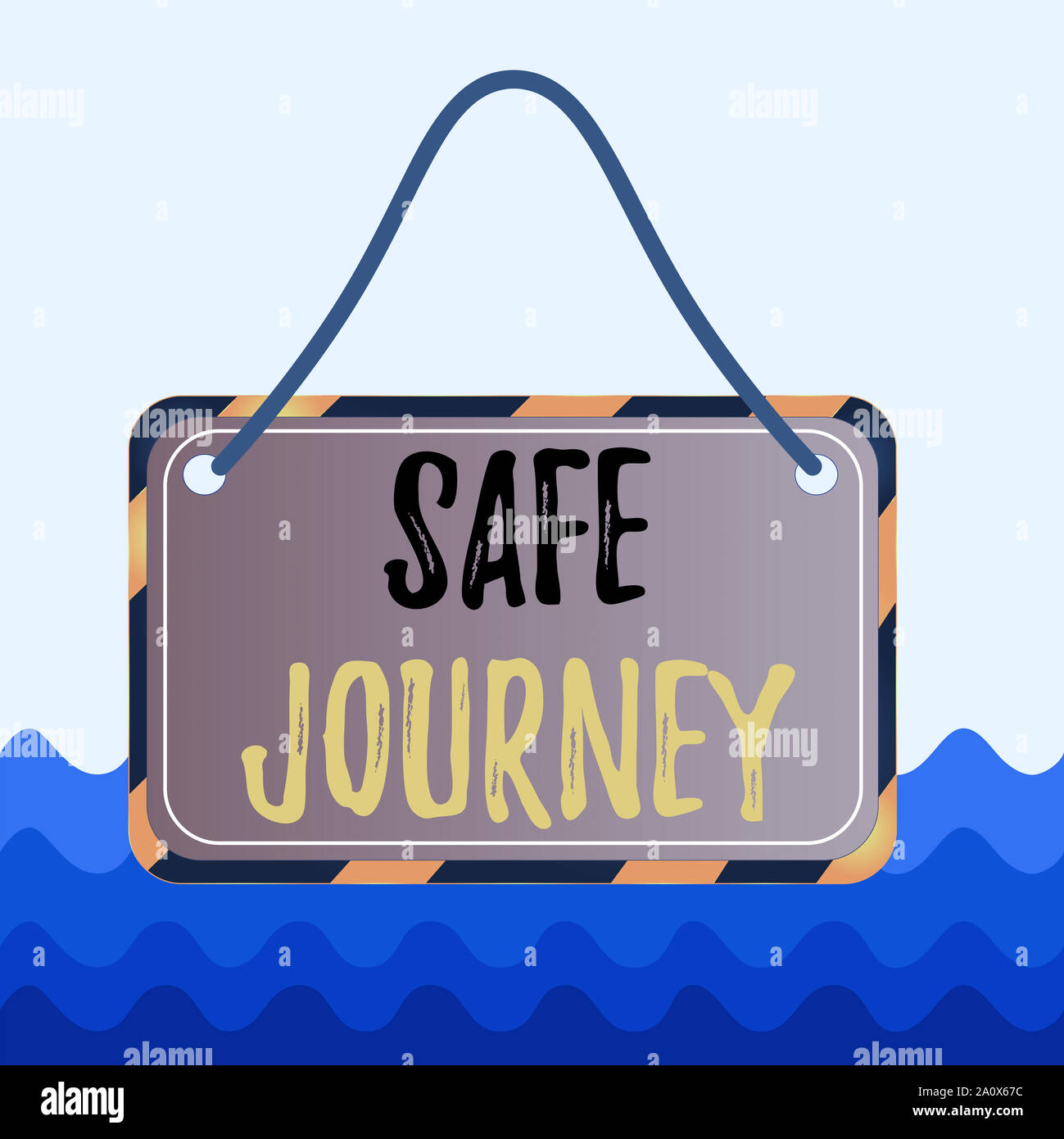 Conceptual hand writing showing Safe Journey. Concept meaning ...