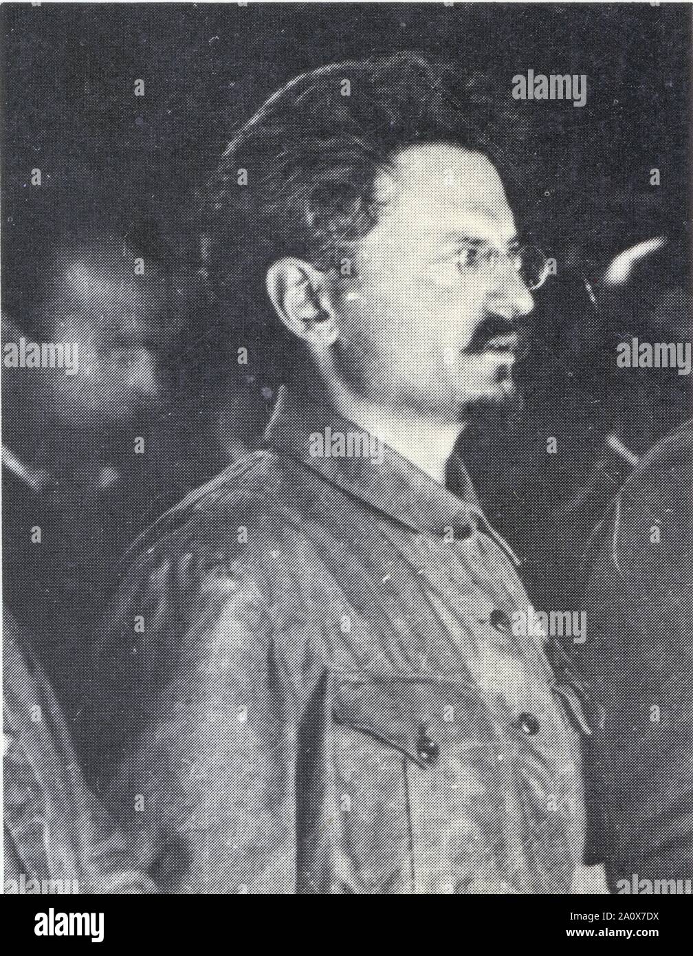 Léon Trotsky. 26.10.1879-21.08. 1940 Stock Photo