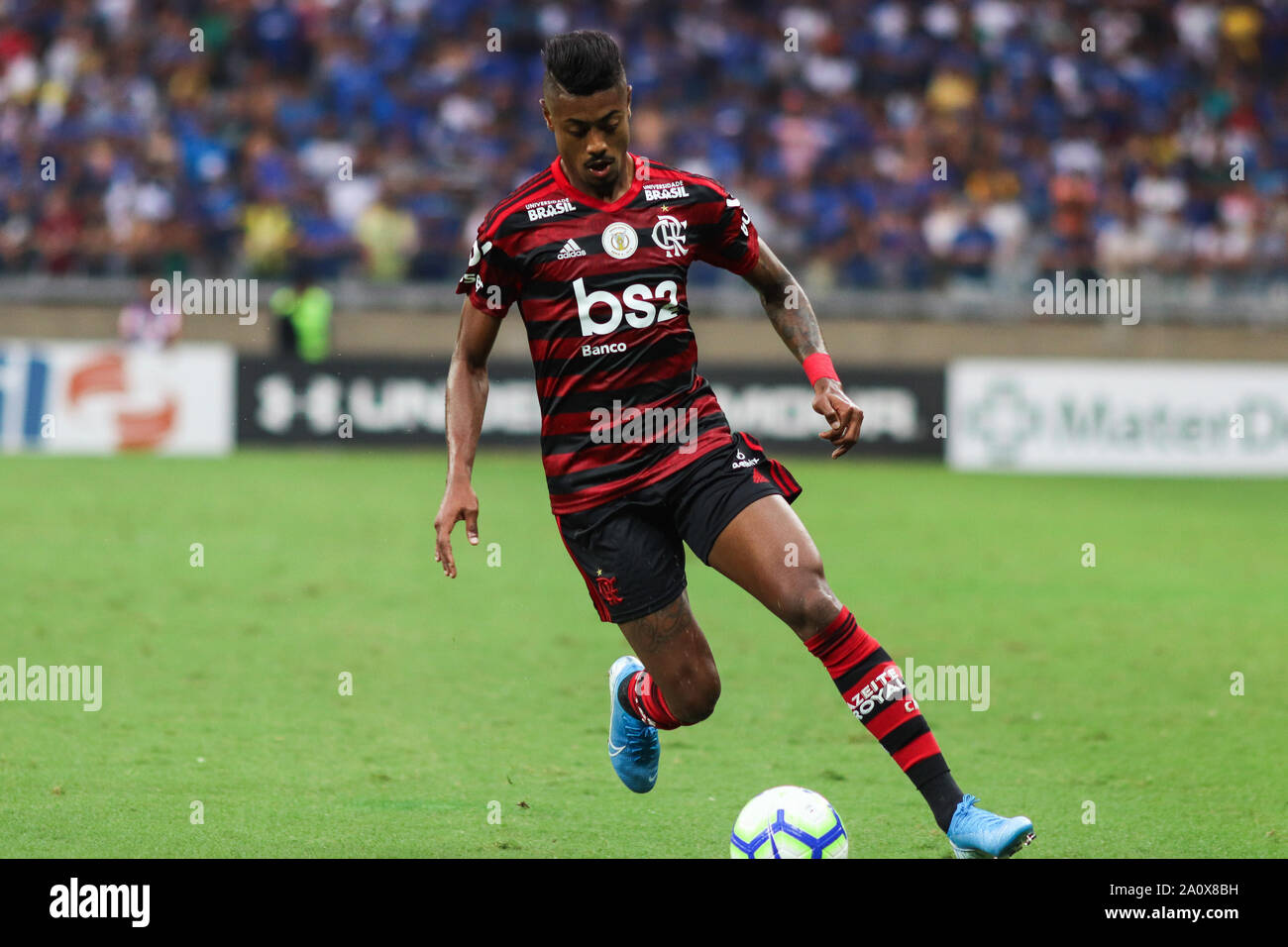 21st September 2019; Mineirao Stadium, Belo Horizonte, Minas Gerais, Brazil; Brazilian Series A, Cruzeiro versus Flamengo; Bruno Henrique of Flamengo Stock Photo