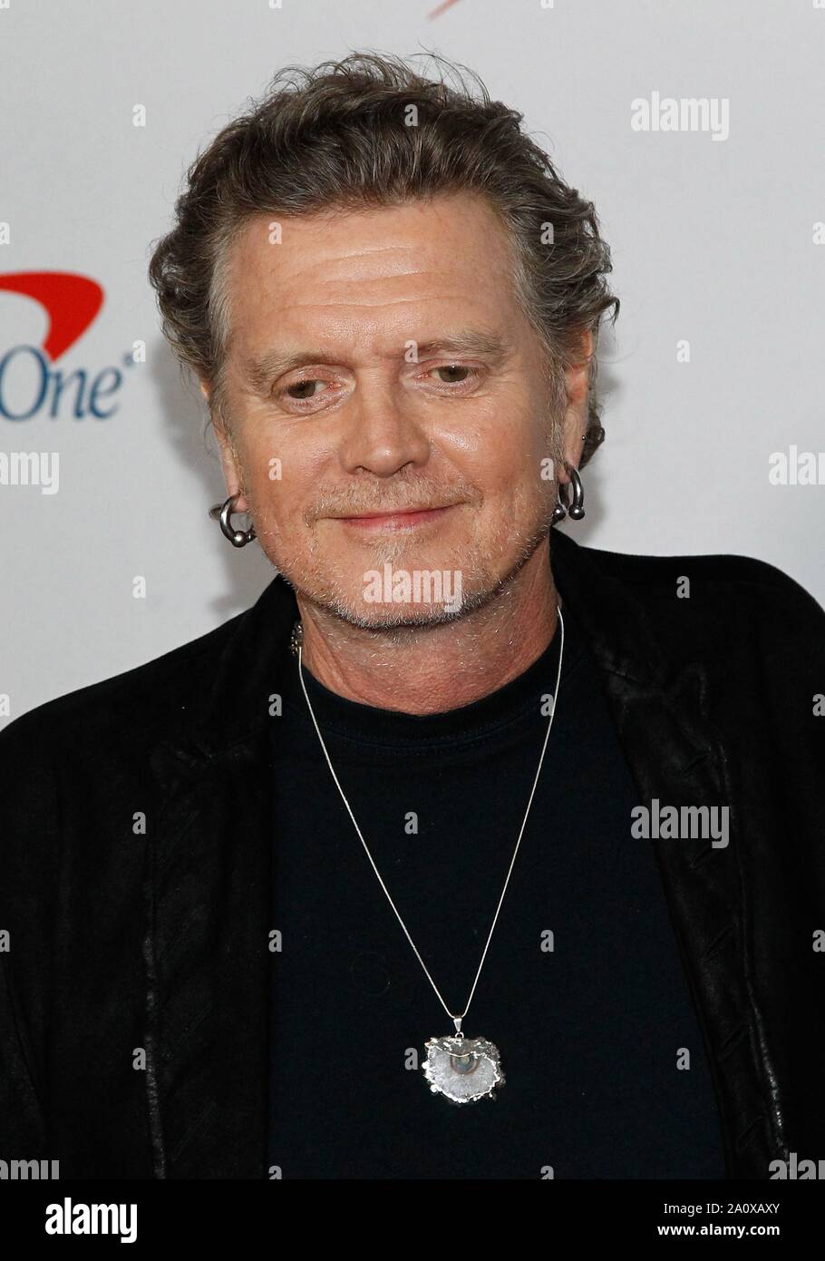 Rick Allen of Def Leppard at arrivals for 2019 iHeartRadio Music Festival - SAT, T-Mobile Arena, Las Vegas, NV September 21, 2019. Photo By: JA/Everett Collection Stock Photo