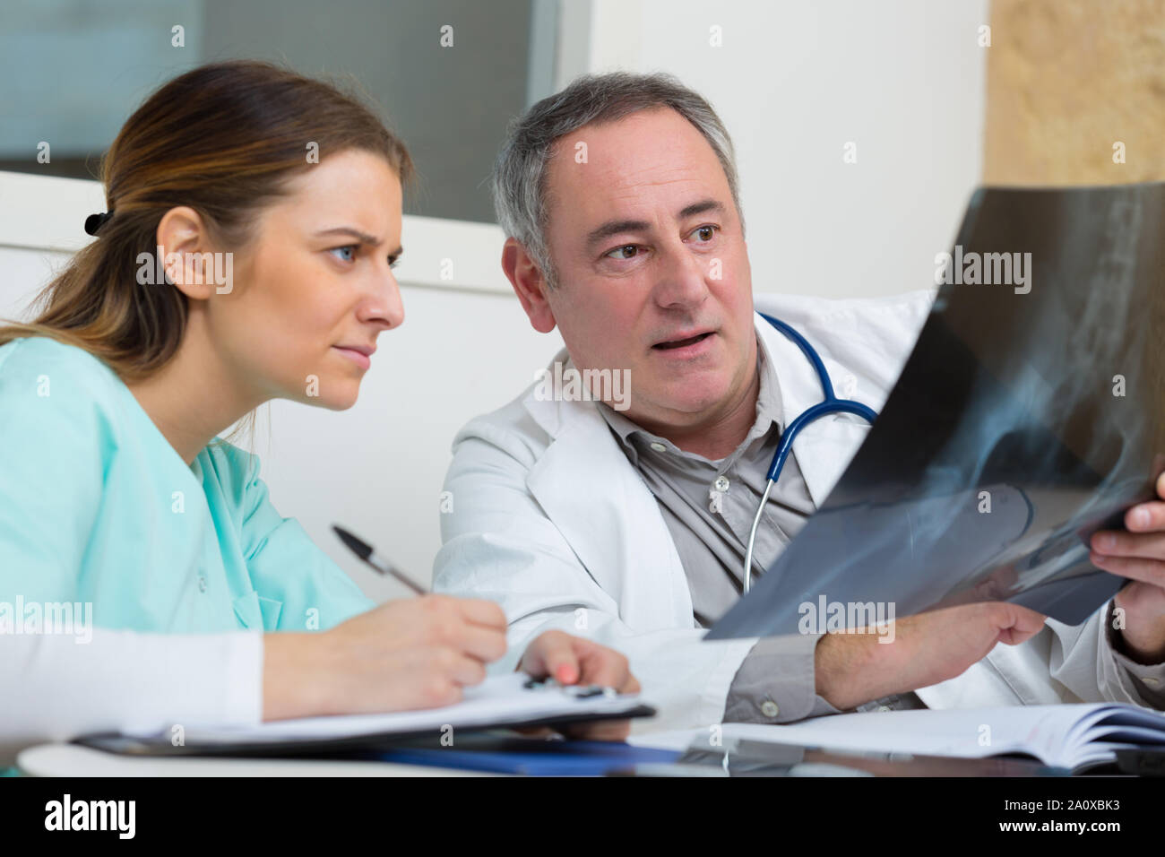 Group middle age doctor hi-res stock photography and images - Alamy
