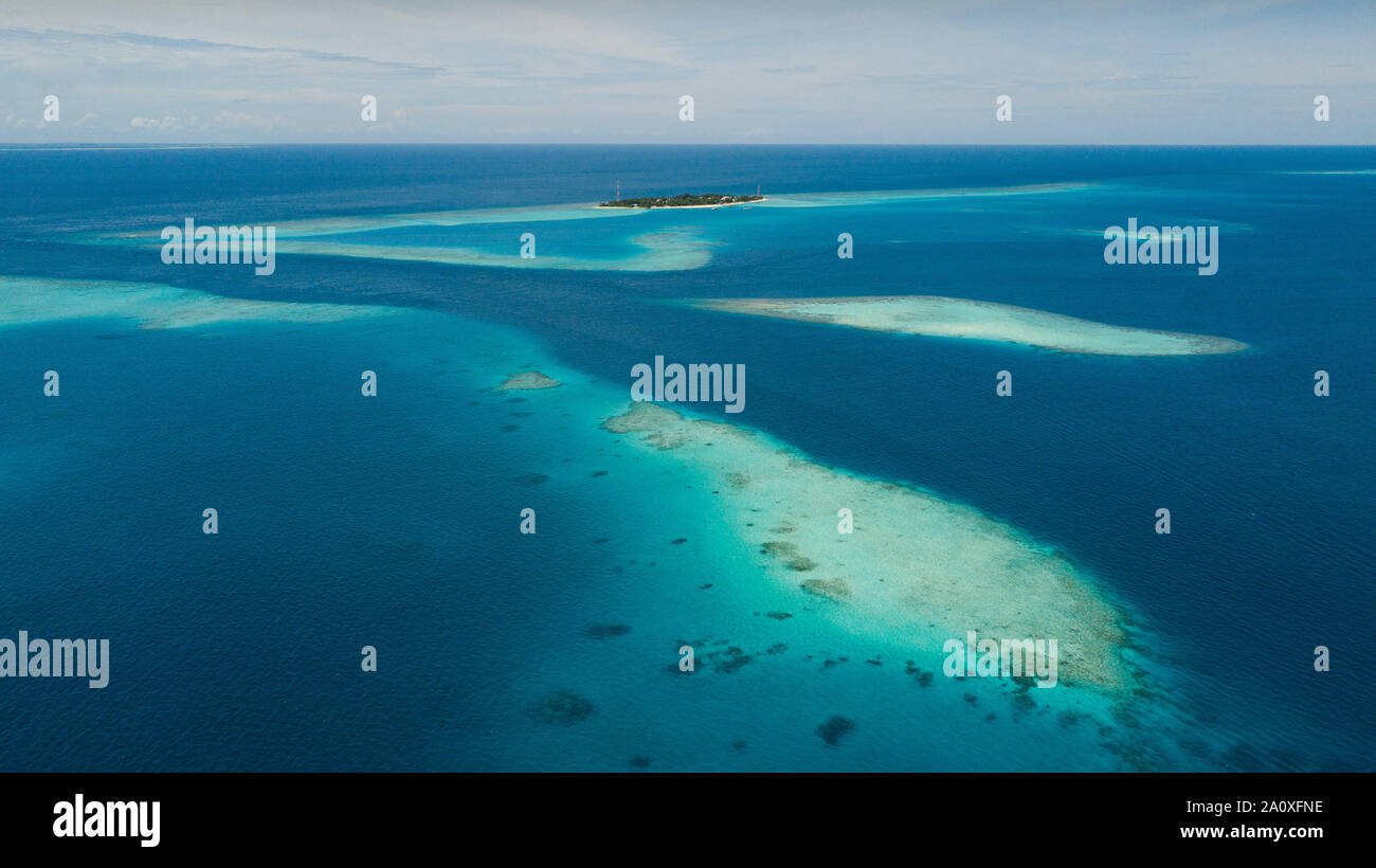 isle of paradise, Fulidhoo Maldives Stock Photo