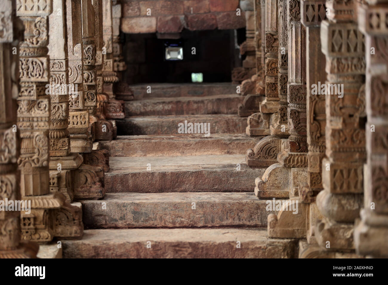 Interior Of Qutub Minar Interior Of Qutub Minar