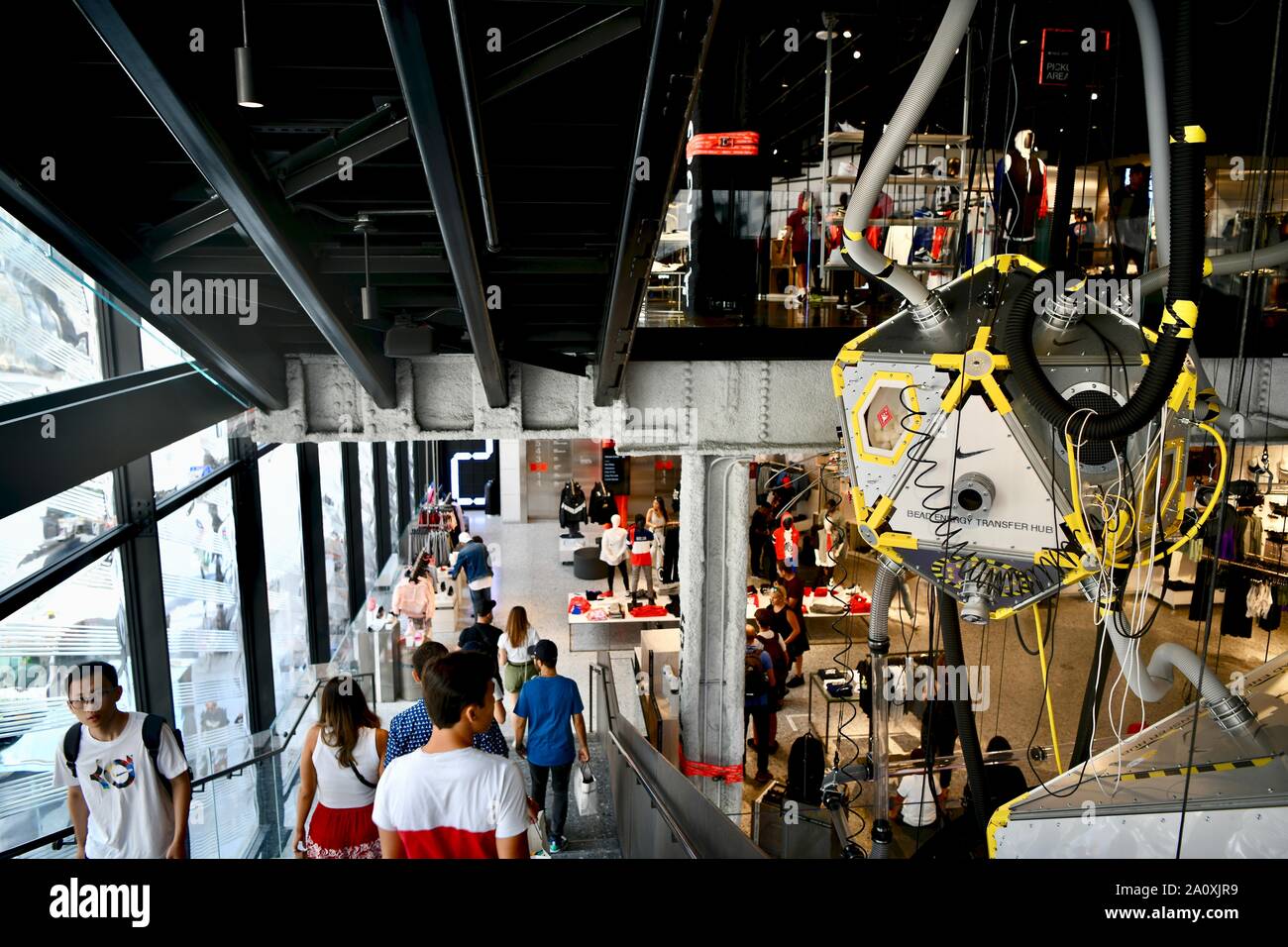 Nike flagship store in New York City, NY, USA Stock Photo - Alamy