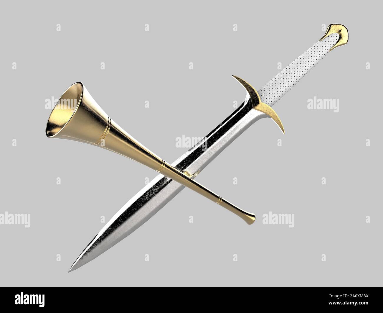 Trumpet And Sword High Resolution Stock Photography And Images Alamy Trumpet And Sword High Resolution Stock Photography And Images Alamy
