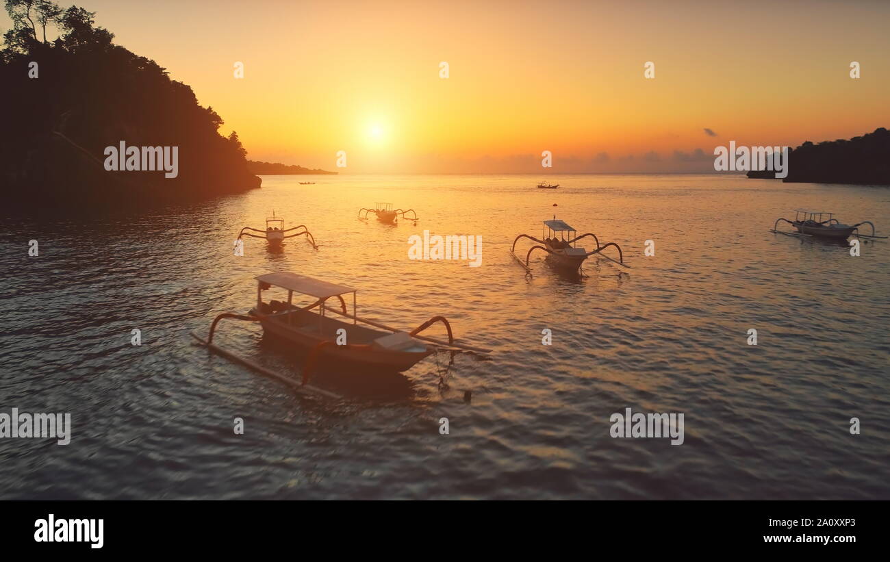 Zooming out drone shot fishing hi-res stock photography and images - Alamy