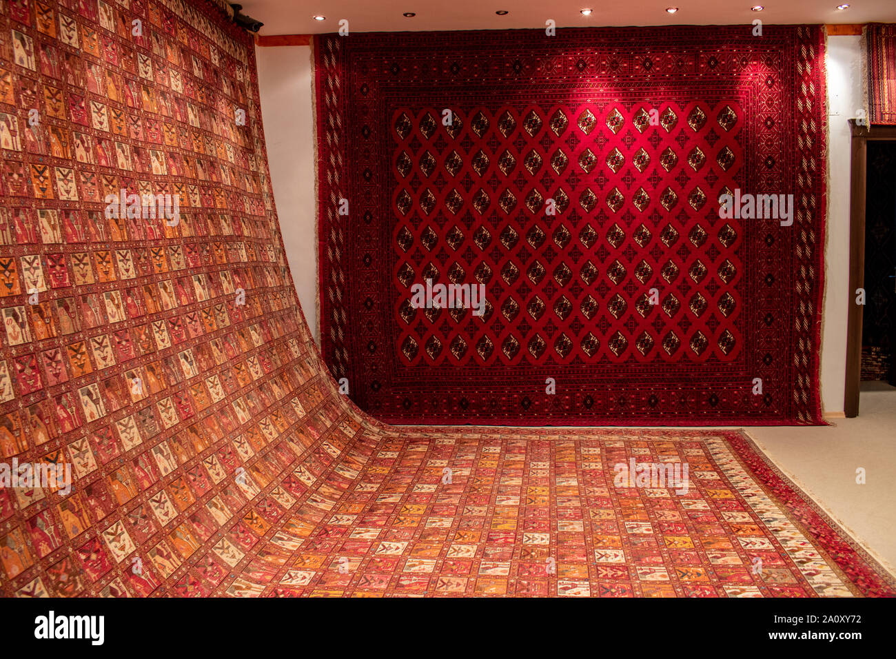 Turkey: Turkish rugs hand knotted according to ancient tradition on ...