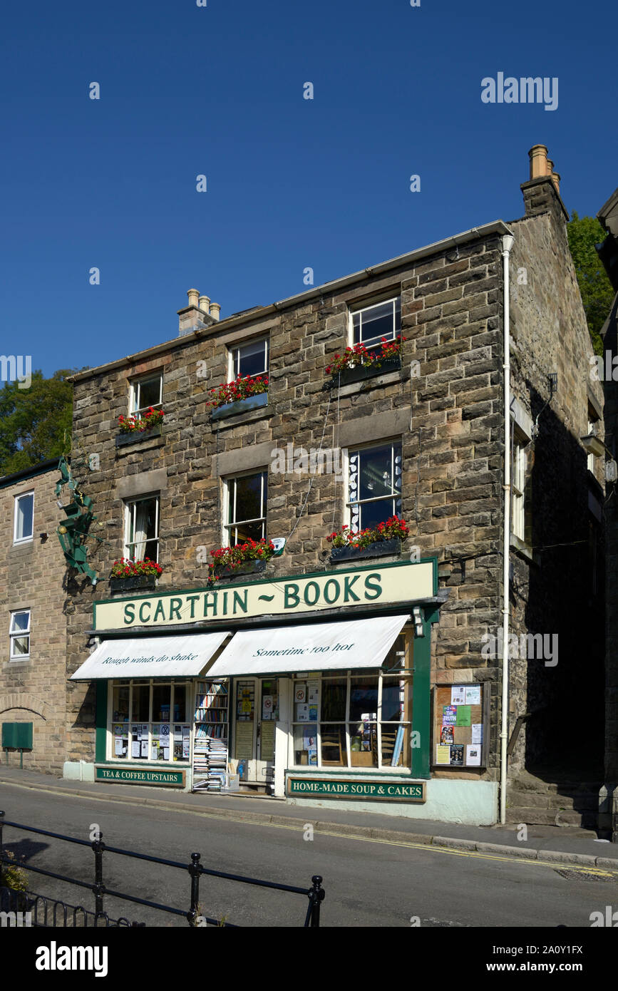 Scarthin Books, Cromford, Derbyshire Stock Photo