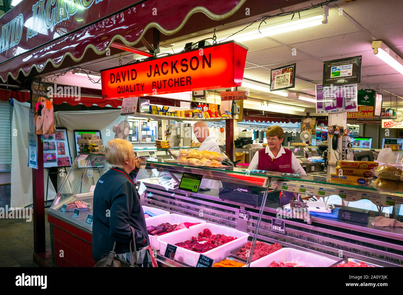 Durham indoor market hires stock photography and images Alamy