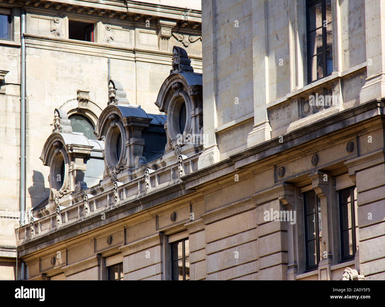 Lion France An Old Building Of Classical Architecture With