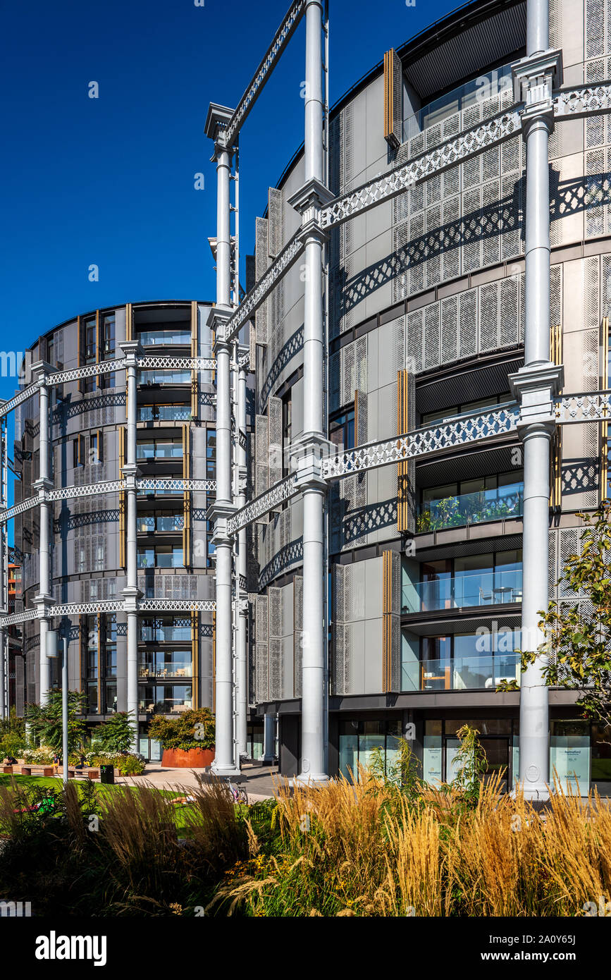 Gasholders London Kings Cross 145 canalside apartments and penthouses
