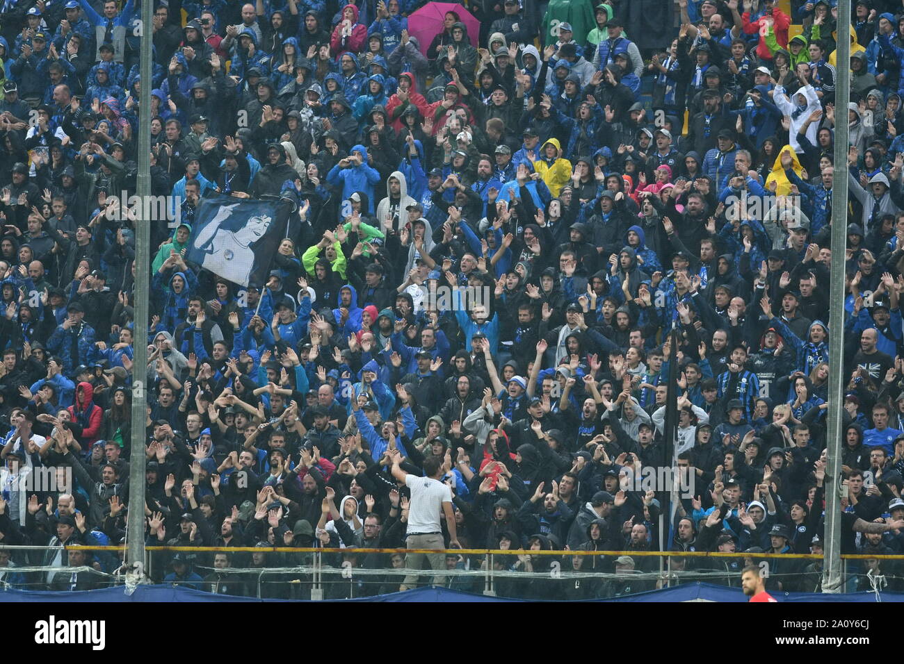 Parma, Italy, 22 Sep 2019, FANS ATALANTA  during Atalanta Vs Fiorentina  - Italian Soccer Serie A Men Championship - Credit: LPS/Alessio Tarpini/Alamy Live News Stock Photo