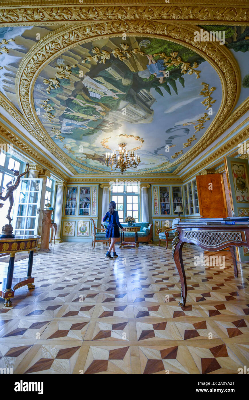 London Uk 22 September 2019 Top Floor Library The White House