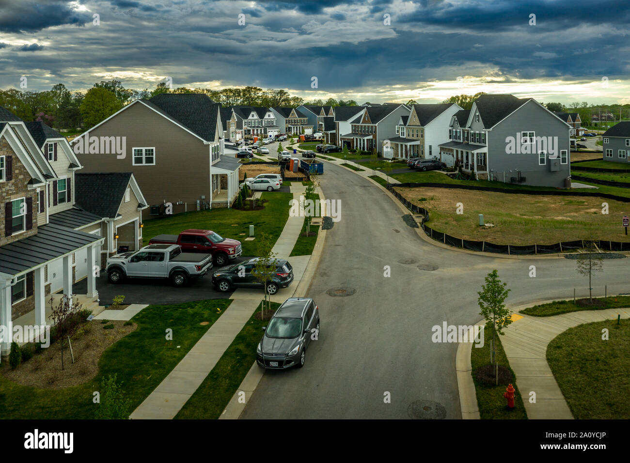 Typical American Neighborhood