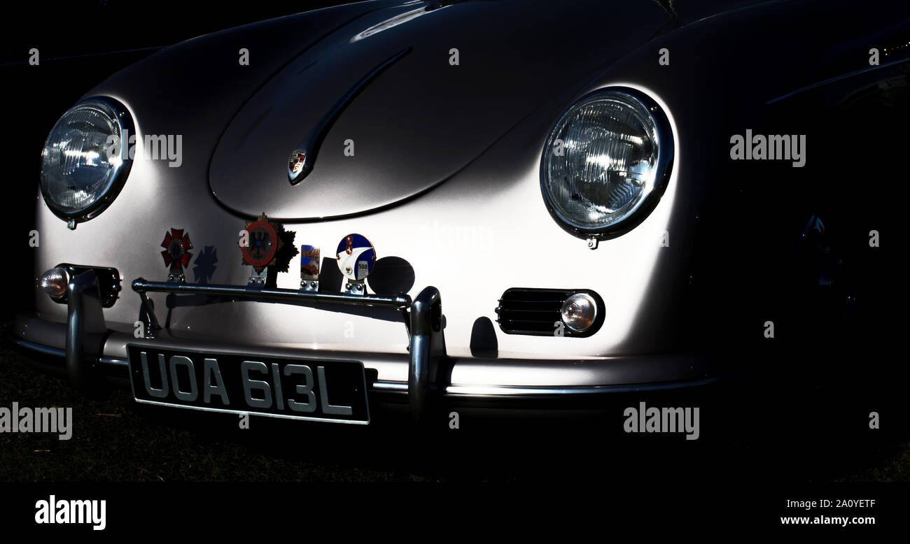 Porsche 356 convertible from the front Stock Photo