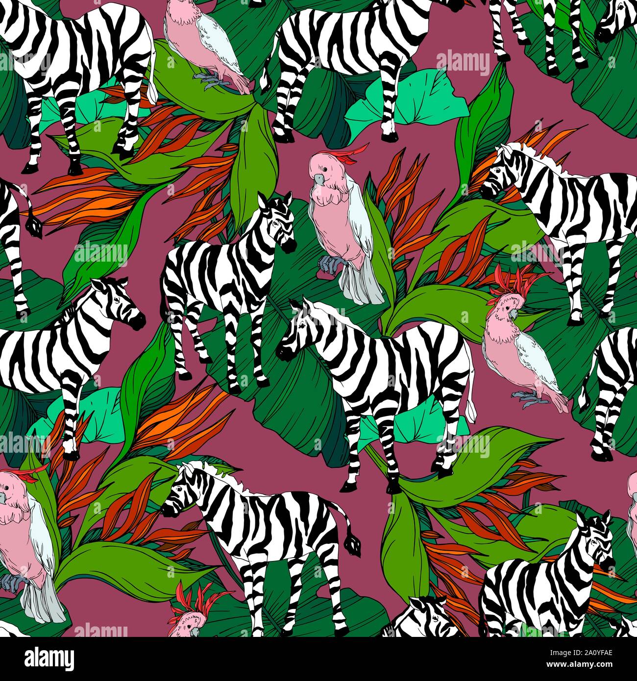 Vector Exotic zebra print wild animal isolated. Black and white engraved ink art. Seamless background pattern. Fabric wallpaper print texture Stock Vector Image & Art - Alamy Vector Exotic zebra print wild animal isolated. Black and white engraved ink art. Seamless background pattern. Fabric wallpaper print texture Stock Vector Image & Art - Alamy