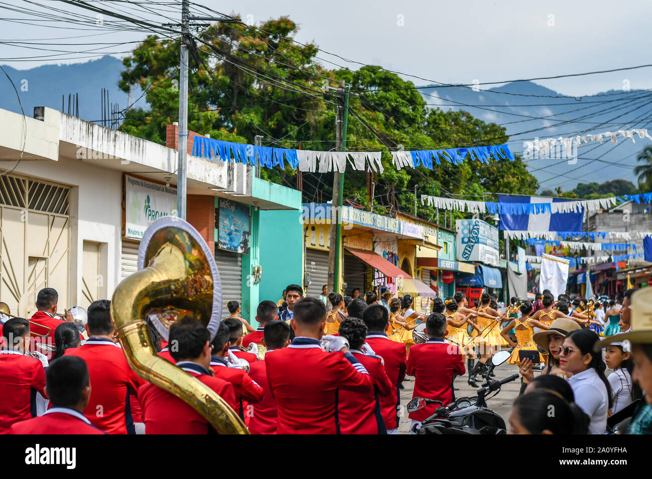 Independence day parade guatemala hires stock photography and images