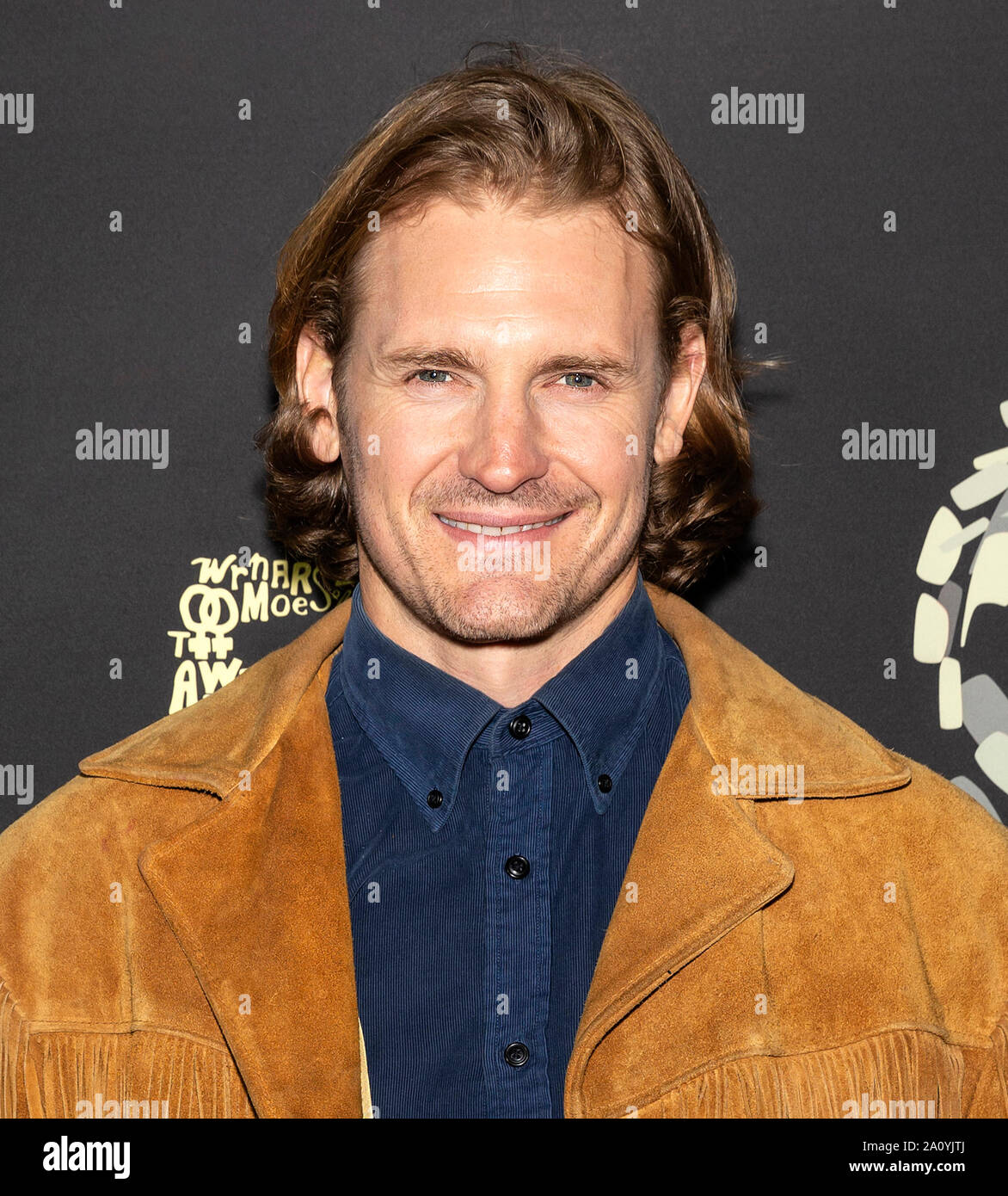 Los Angeles, CA - Sept 21, 2019: Josh Pence attends the Los Angeles LGBT Center's Gold Anniversary Vanguard Celebration 'Hearts Of Gold' at The Greek Stock Photo