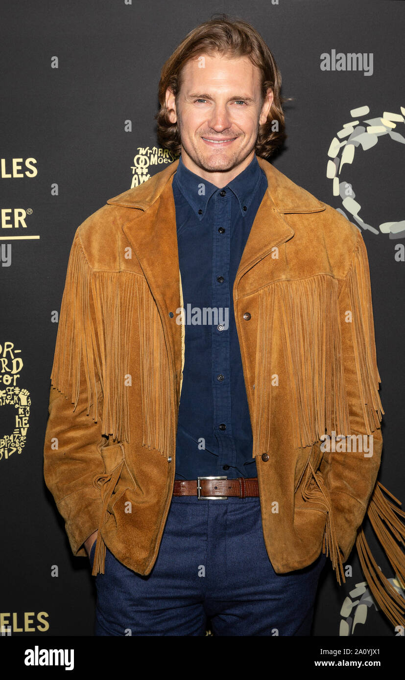 Los Angeles, CA - Sept 21, 2019: Josh Pence attends the Los Angeles LGBT Center's Gold Anniversary Vanguard Celebration 'Hearts Of Gold' at The Greek Stock Photo