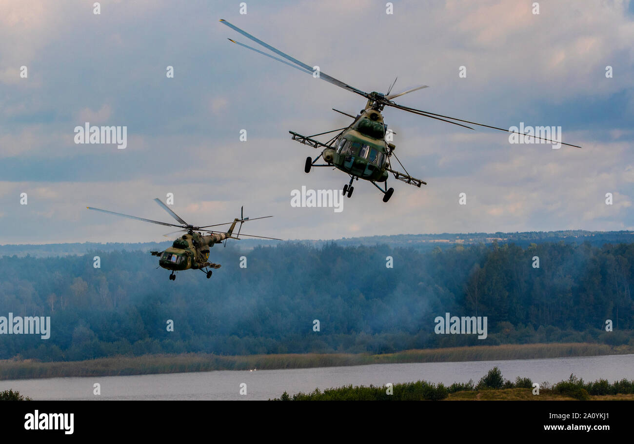 Ukrainian helicopters hi-res stock photography and images - Alamy