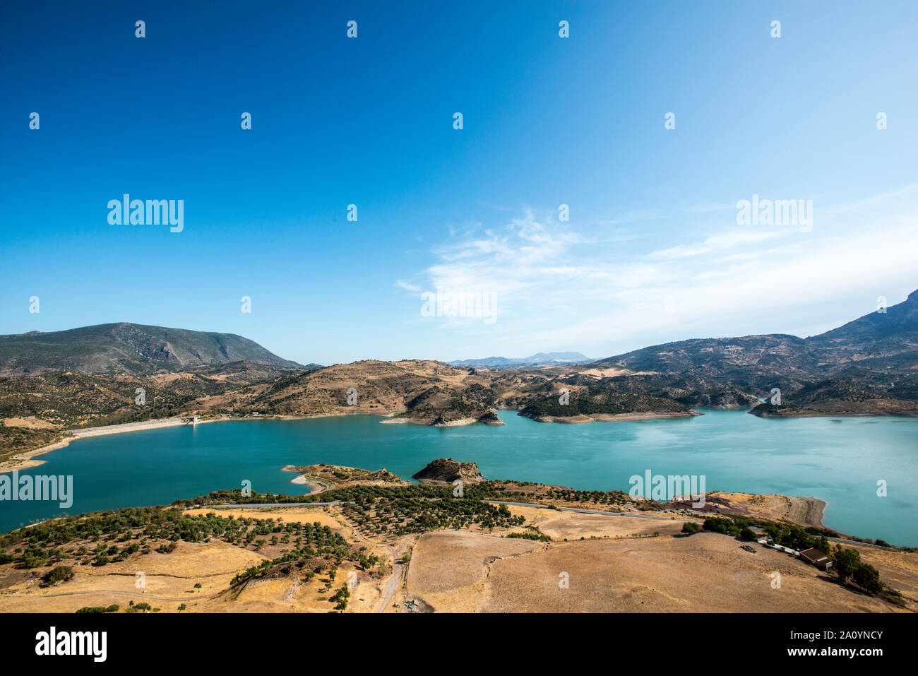 Zahara el gastor reservoir hi-res stock photography and images - Alamy
