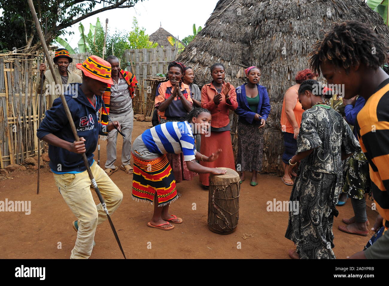 Feast At Arba Minch Stock Photo - Alamy