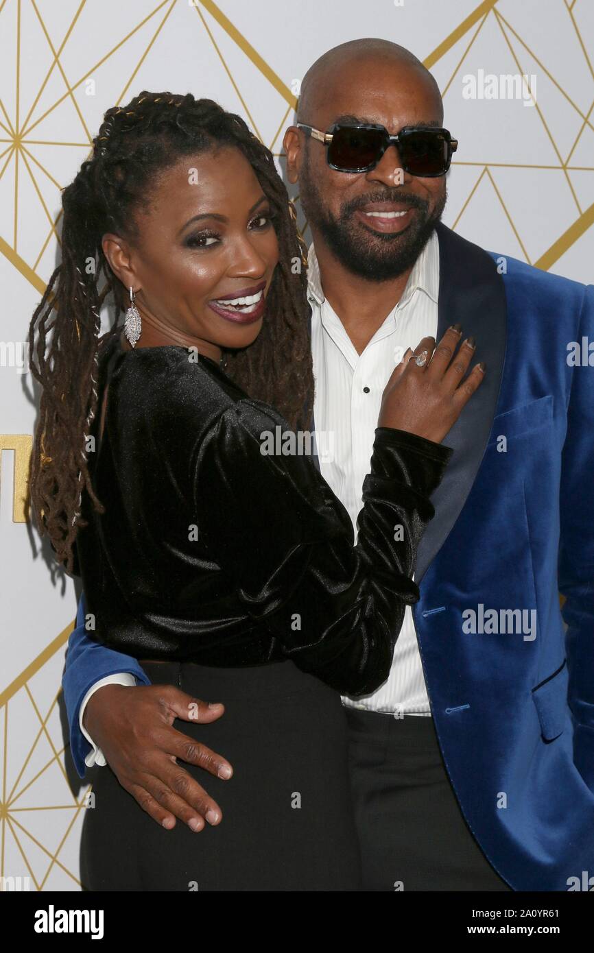 West Hollywood, CA. 21st Sep, 2019. Shanola Hampton, Daren Dukes at