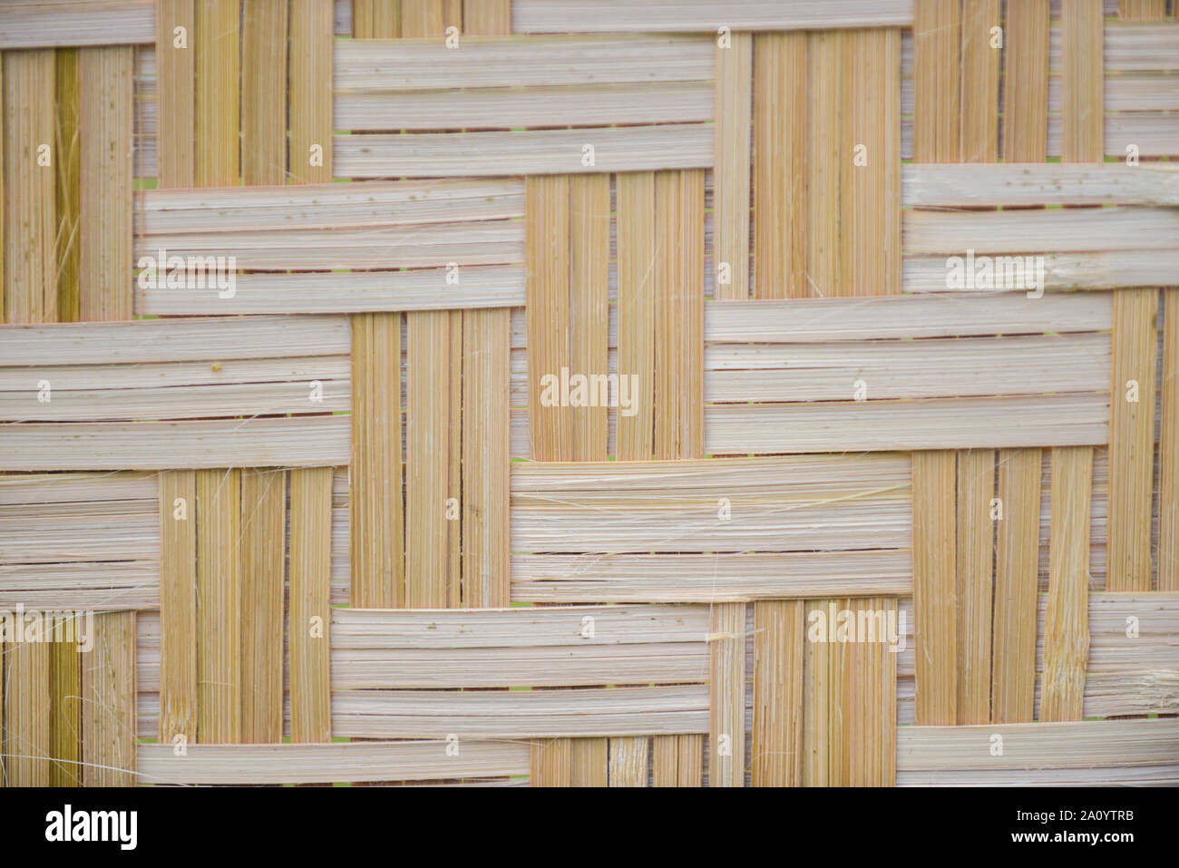 A Borneo Dayak Long-House Bamboo Floor Mat, 2317
